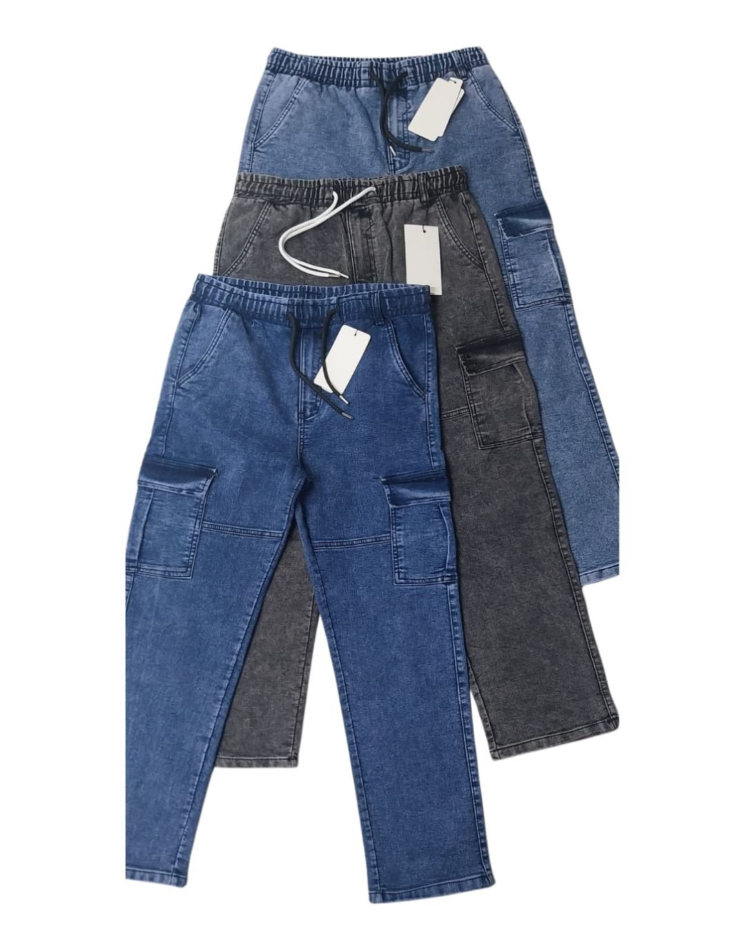 Exclusive 3pcs Baggy Jeans Collection for Men